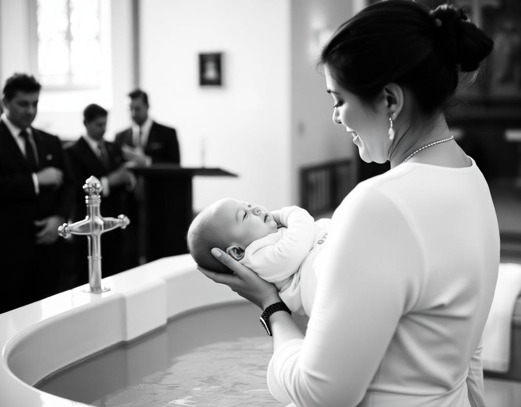 Batizado em igreja